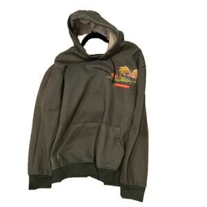 Members Only + Nickeodeon Vintage Hoodie Mens Large